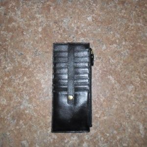 Lodis Black Leather Credit Card Slim FINAL PRICE!